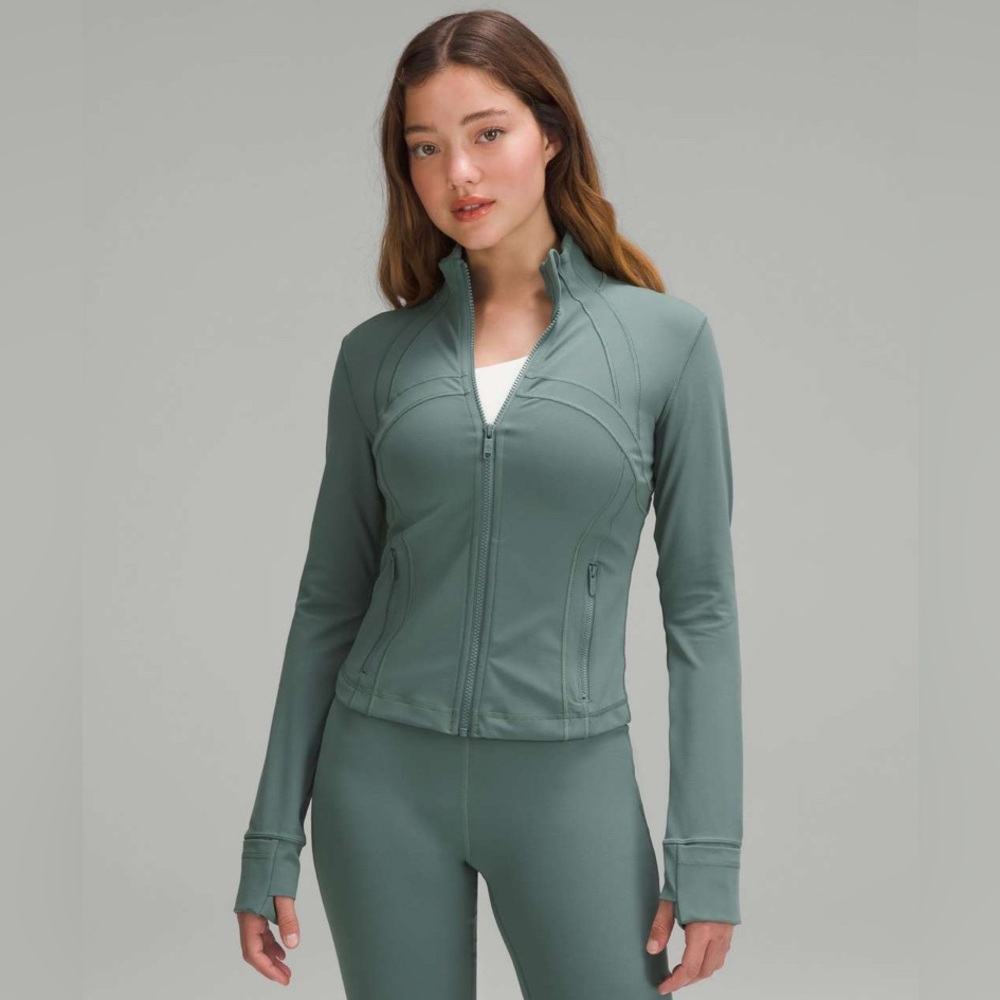 Lululemon Cropped Define Jacket *Nulu in Medium Forest Size 2 - Picture 1 of 6